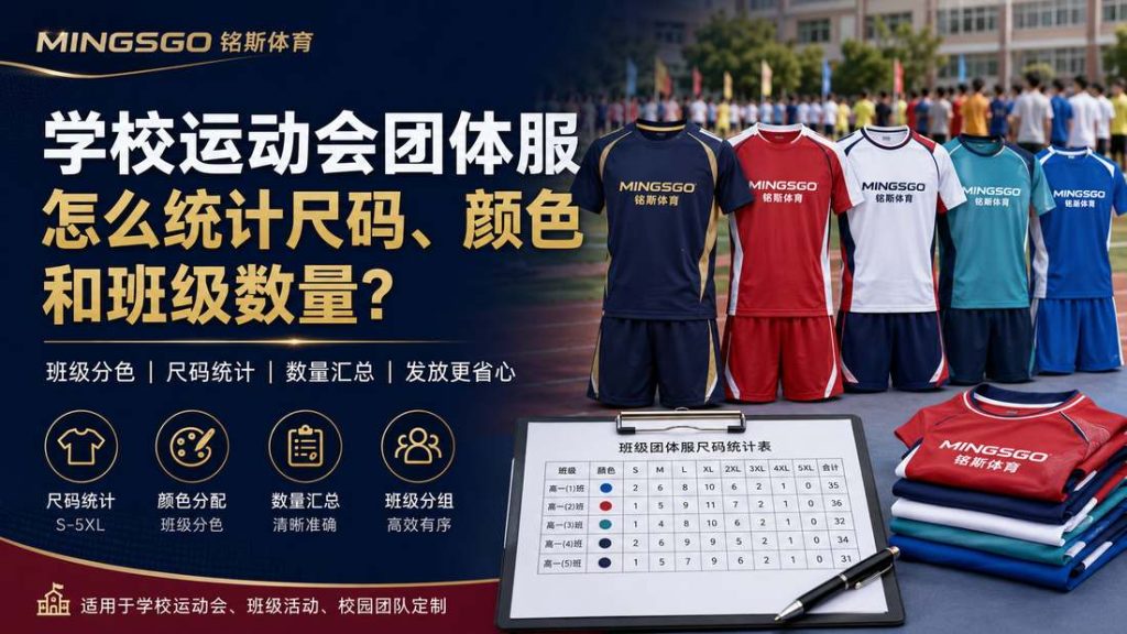 学校运动会团体服班服队服尺码颜色和交期指南